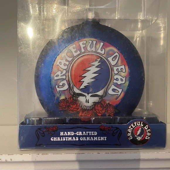 🎄Kurt Adler Grateful Dead™ Glass Disc
Ornament~ - Picture 1 of 6